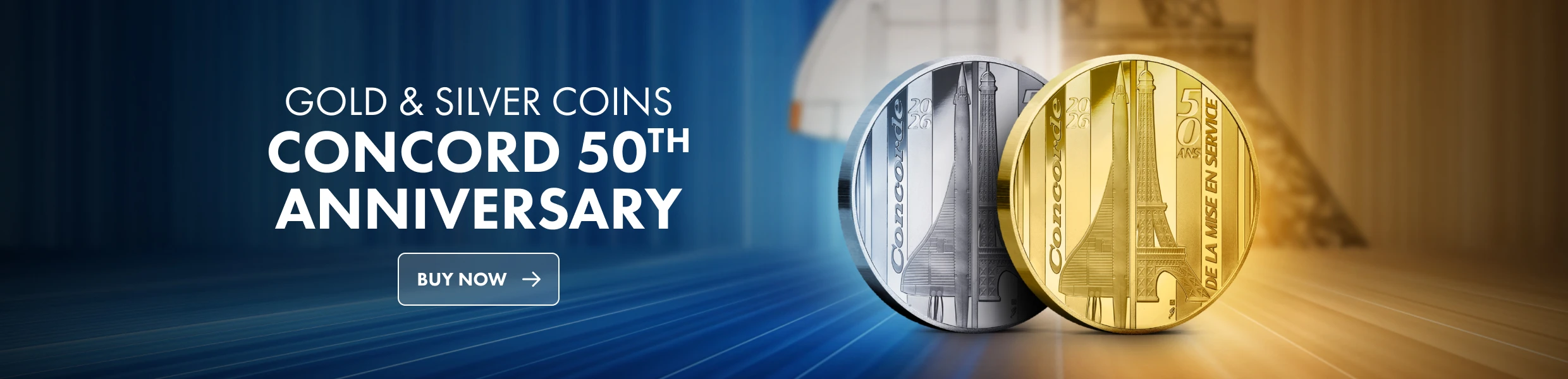 Concord 50th Anniversary Coins